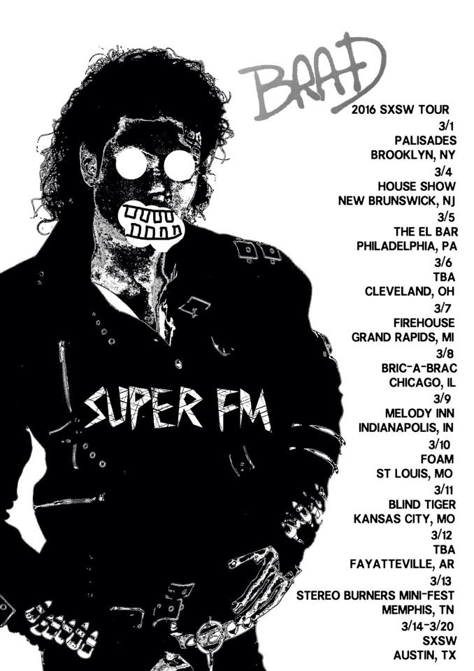 Super FM tour flier