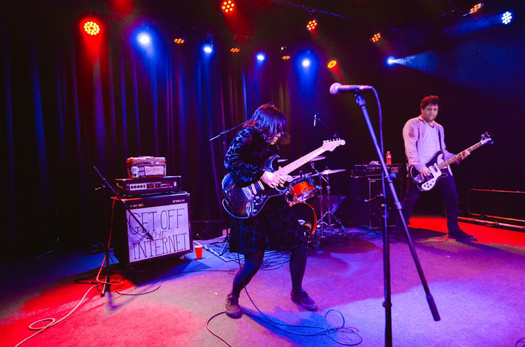 Screaming Females performing at Taffeta (The Town and The City FestivalO