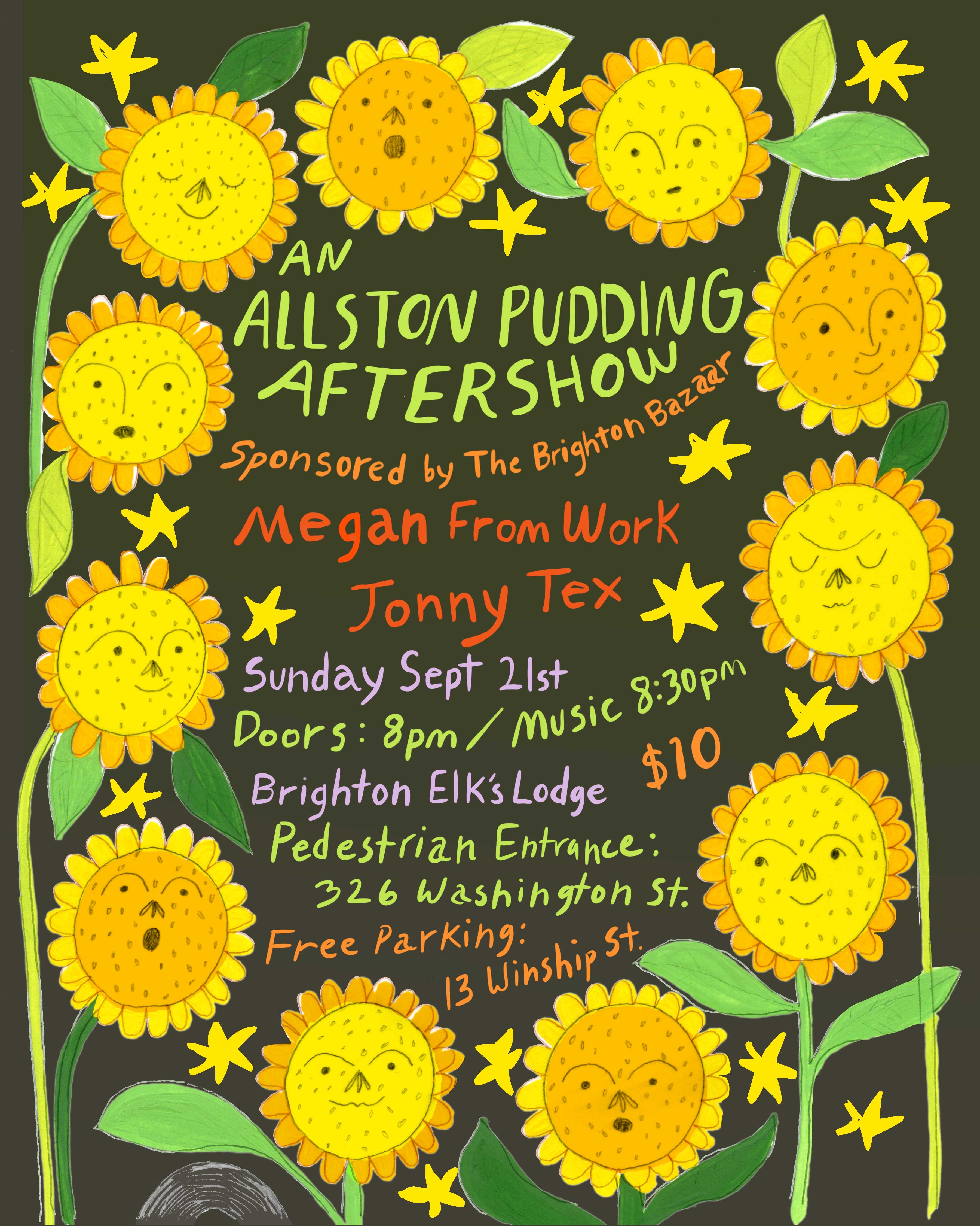 AP Presents Jonny Tex and Megan From Work this Sunday