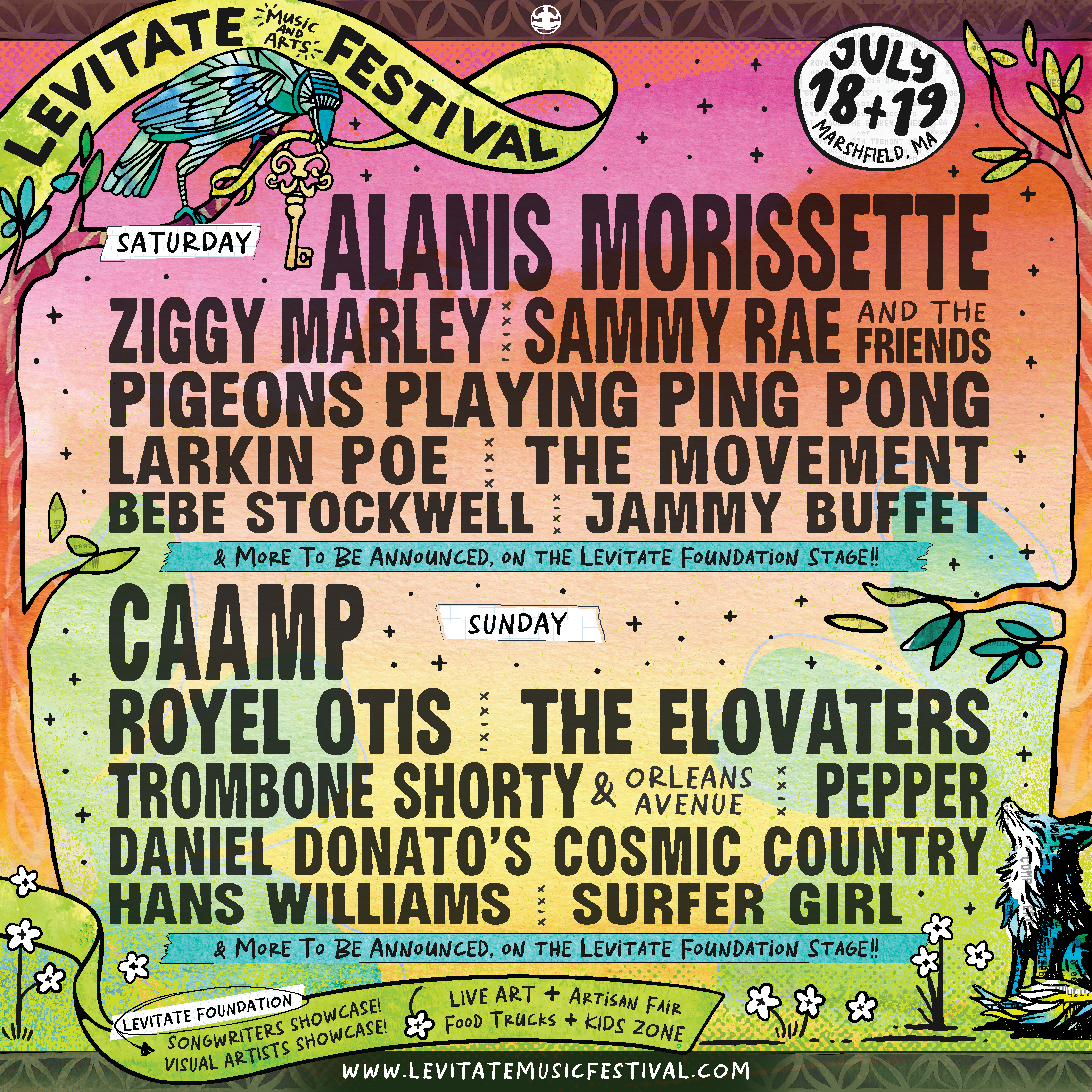 Levitate Music Festival 2026 Lineup