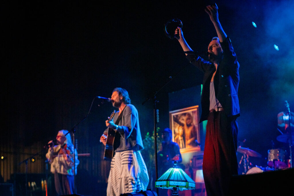 The Head and the Heart on stage
