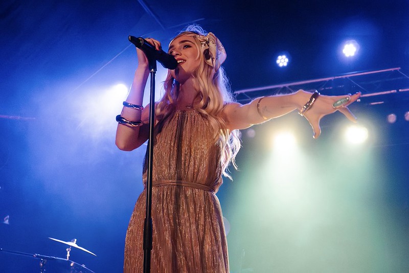 Claire Rosinkranz at Brighton Music Hall shot by Hannah Sender