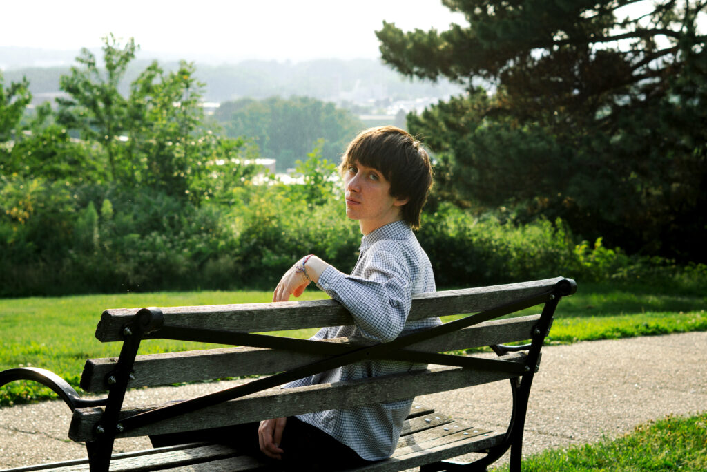 Aedan MacDougall looking out